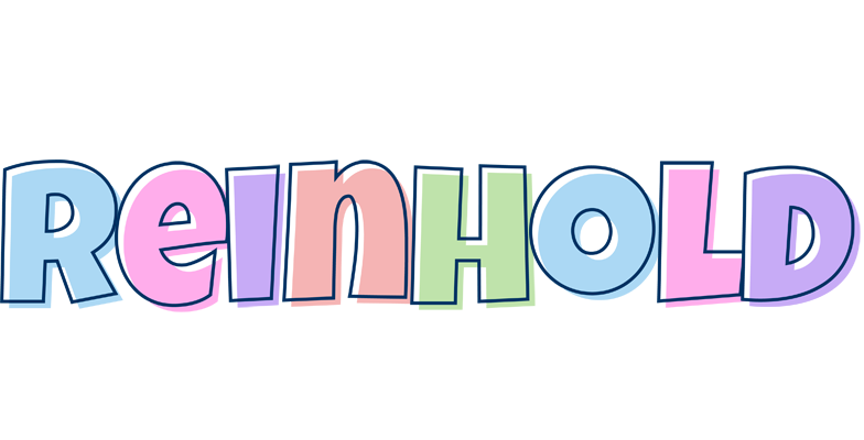 Reinhold pastel logo