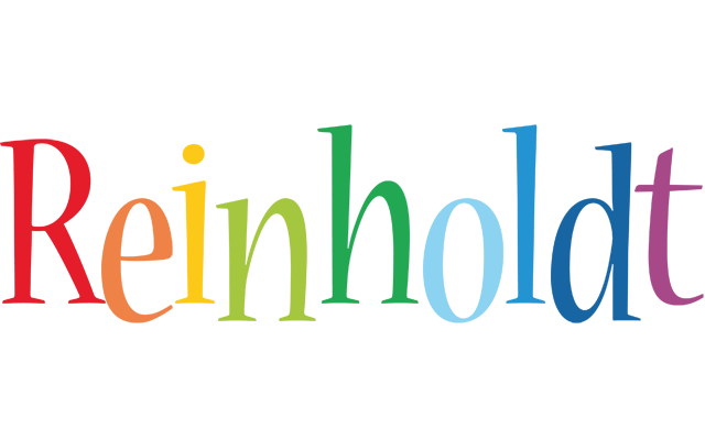 Reinholdt birthday logo