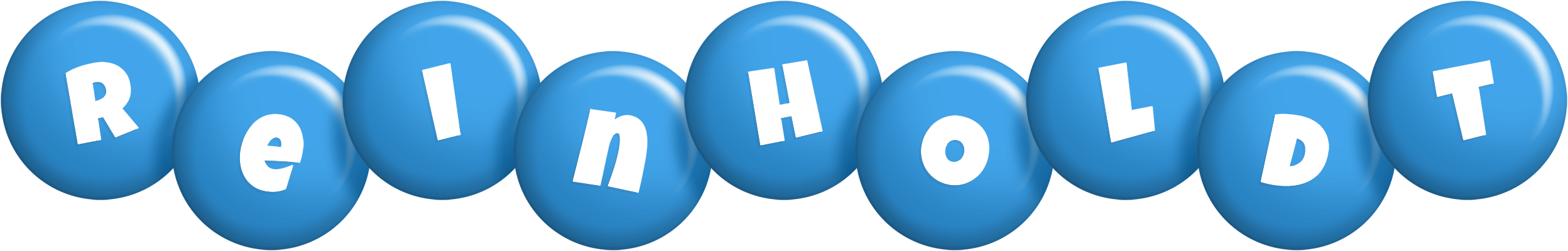Reinholdt candy-blue logo