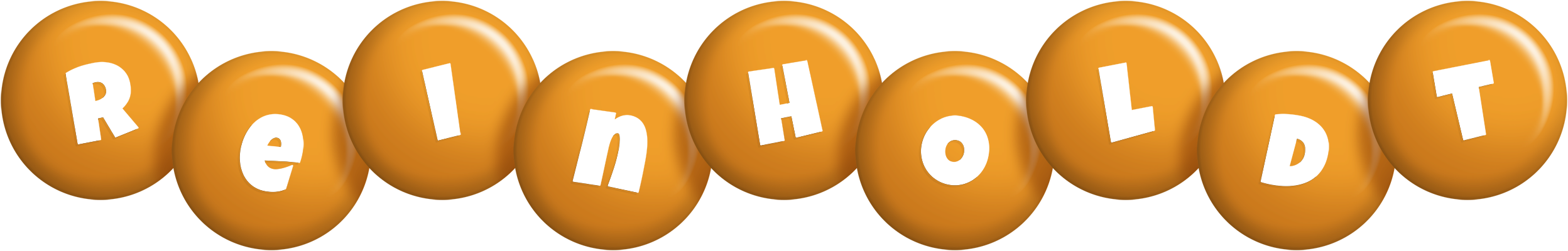 Reinholdt candy-orange logo