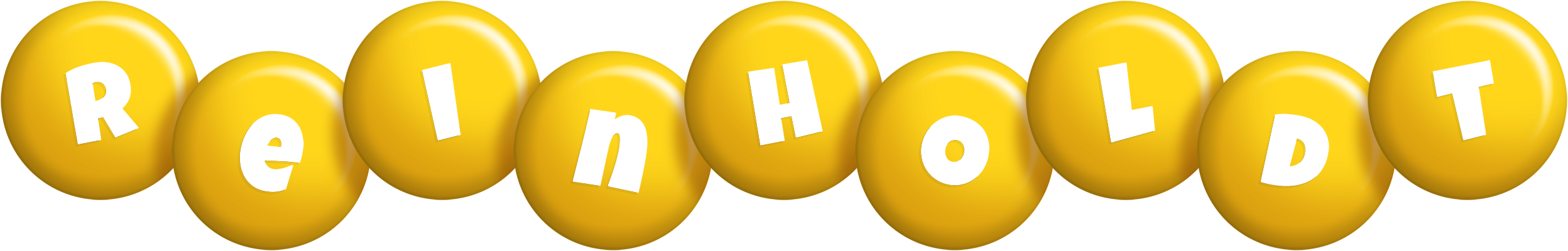 Reinholdt candy-yellow logo