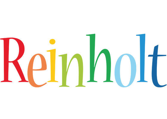Reinholt birthday logo