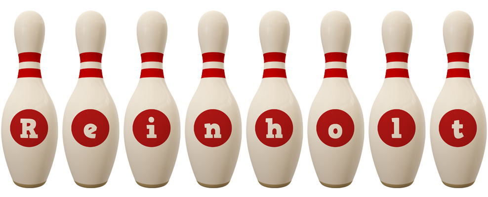 Reinholt bowling-pin logo