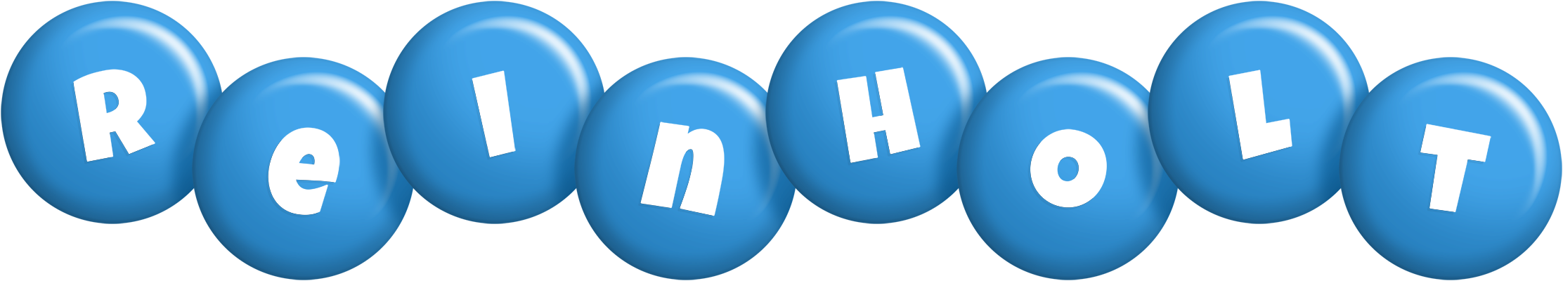 Reinholt candy-blue logo