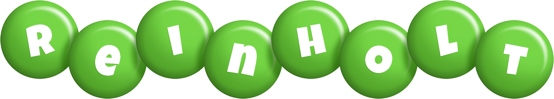 Reinholt candy-green logo