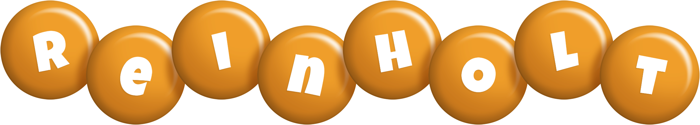 Reinholt candy-orange logo