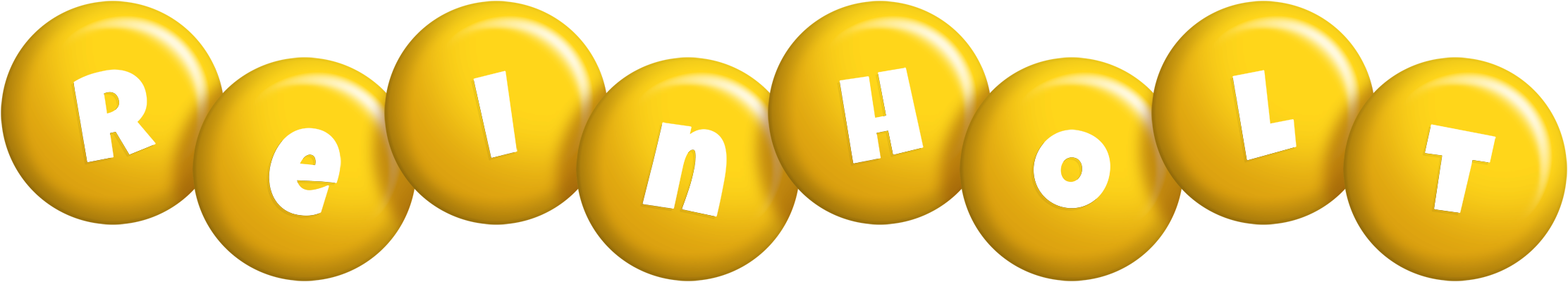 Reinholt candy-yellow logo