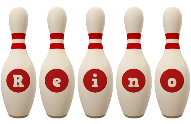 Reino bowling-pin logo