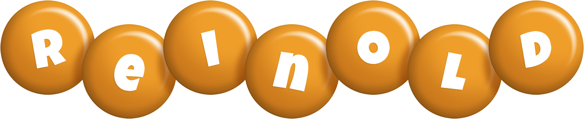 Reinold candy-orange logo