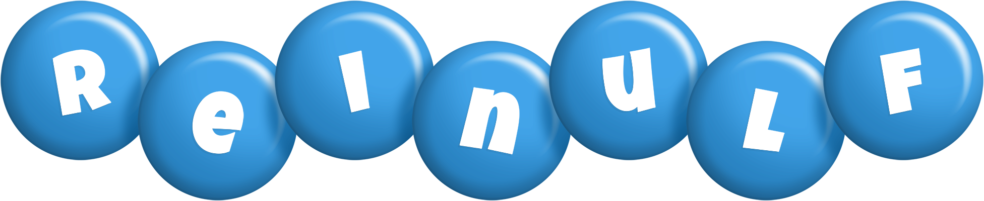 Reinulf candy-blue logo