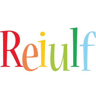 Reiulf birthday logo