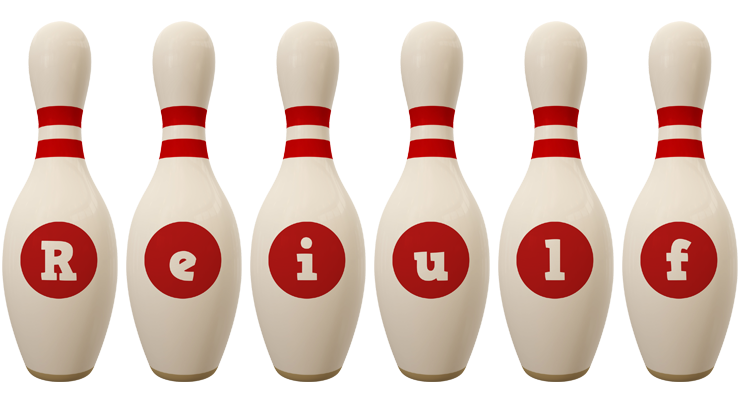 Reiulf bowling-pin logo
