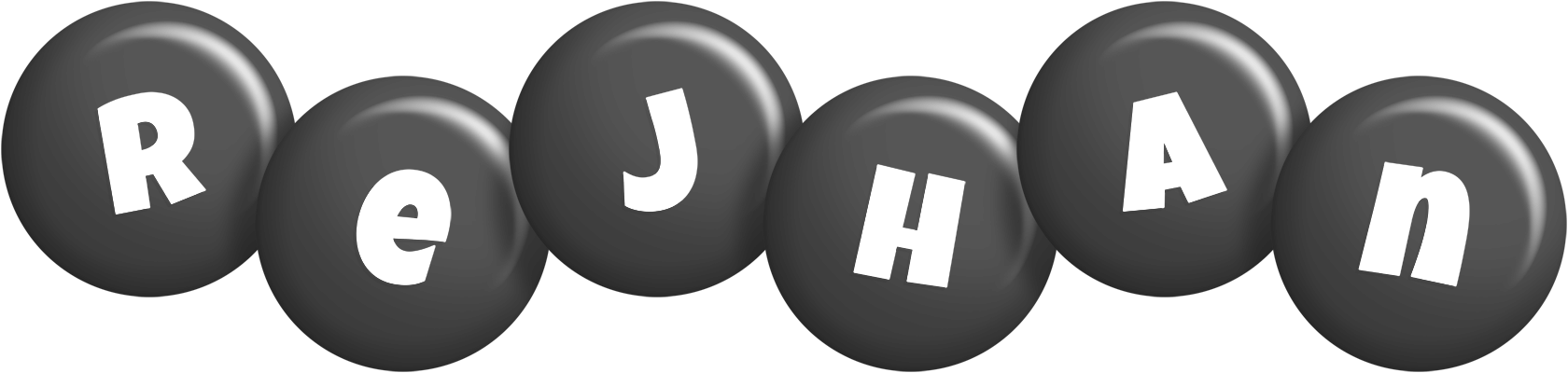 Rejhan candy-black logo