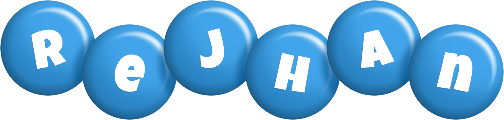 Rejhan candy-blue logo