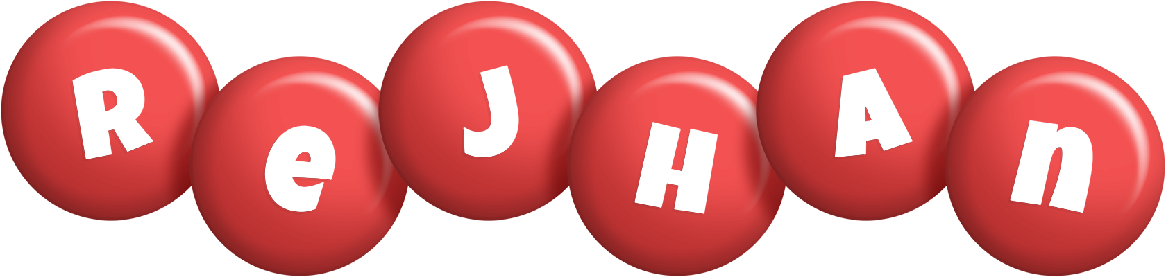 Rejhan candy-red logo