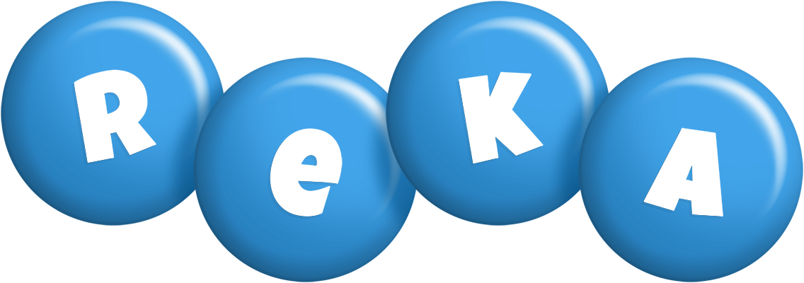 Reka candy-blue logo
