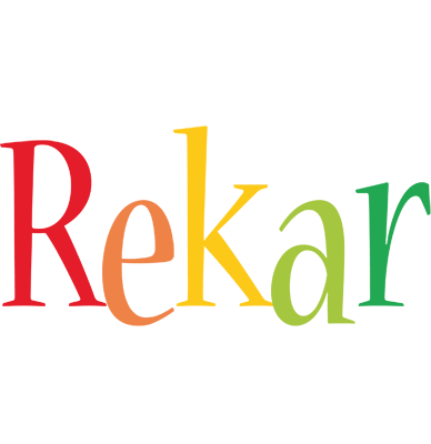 Rekar birthday logo