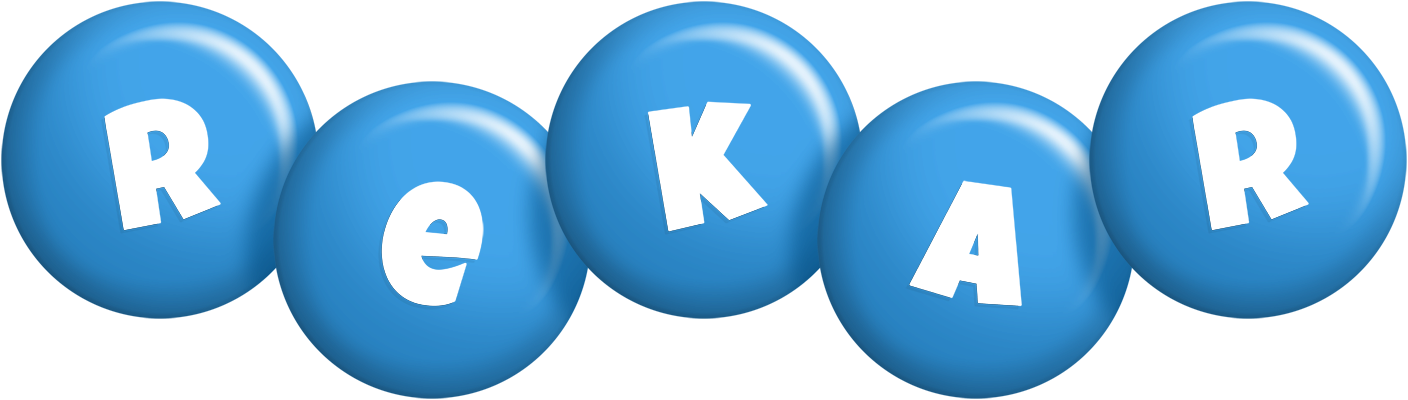 Rekar candy-blue logo