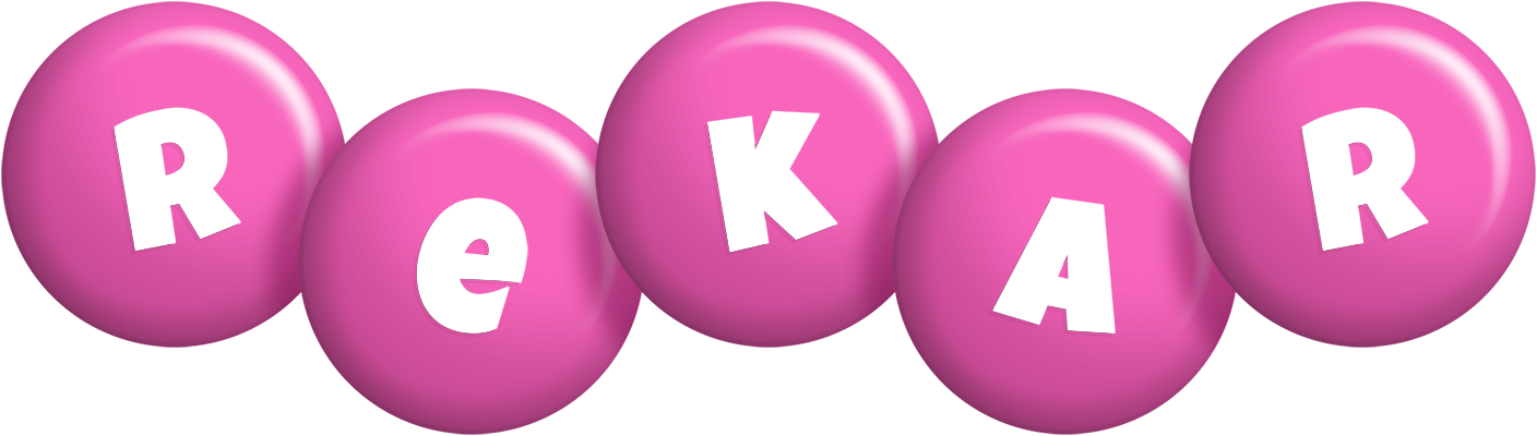 Rekar candy-pink logo