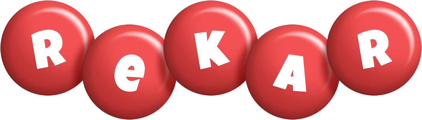 Rekar candy-red logo
