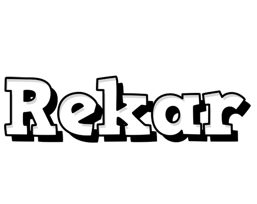 Rekar snowing logo