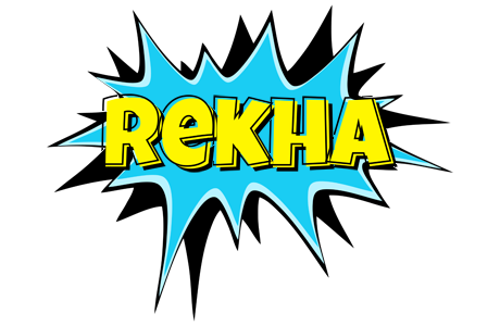 Rekha amazing logo