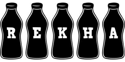 Rekha bottle logo