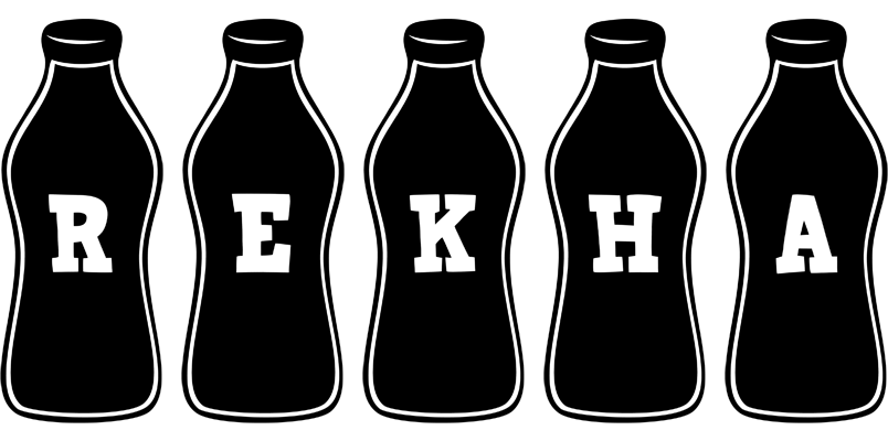 Rekha bottle logo
