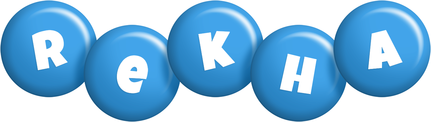 Rekha candy-blue logo