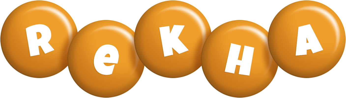 Rekha candy-orange logo