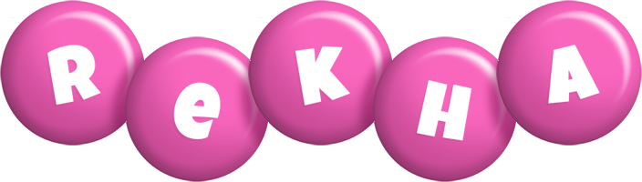 Rekha candy-pink logo