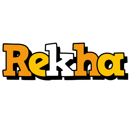 Rekha cartoon logo
