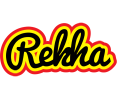 Rekha flaming logo