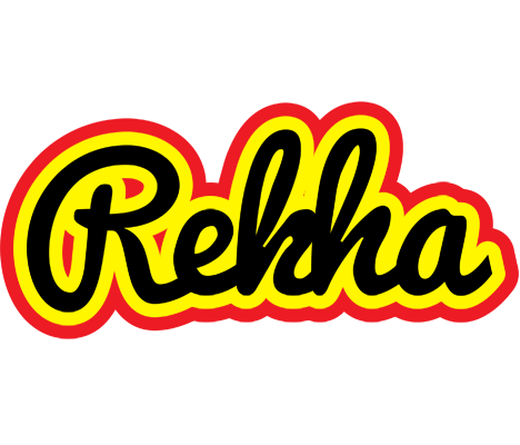 Rekha flaming logo
