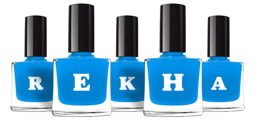 Rekha glossy logo