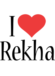 Rekha i-love logo