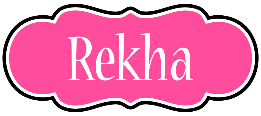 Rekha invitation logo