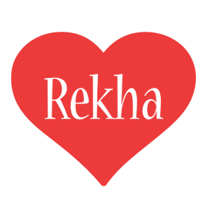 Rekha love logo
