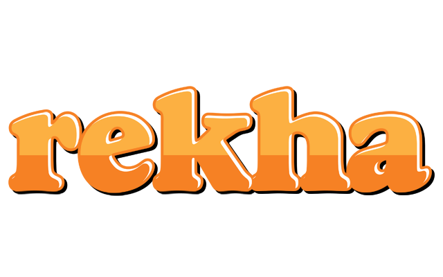 Rekha orange logo