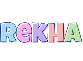 Rekha pastel logo