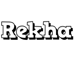 Rekha snowing logo