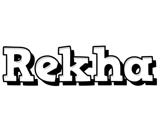 Rekha snowing logo