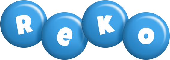 Reko candy-blue logo