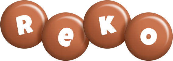 Reko candy-brown logo