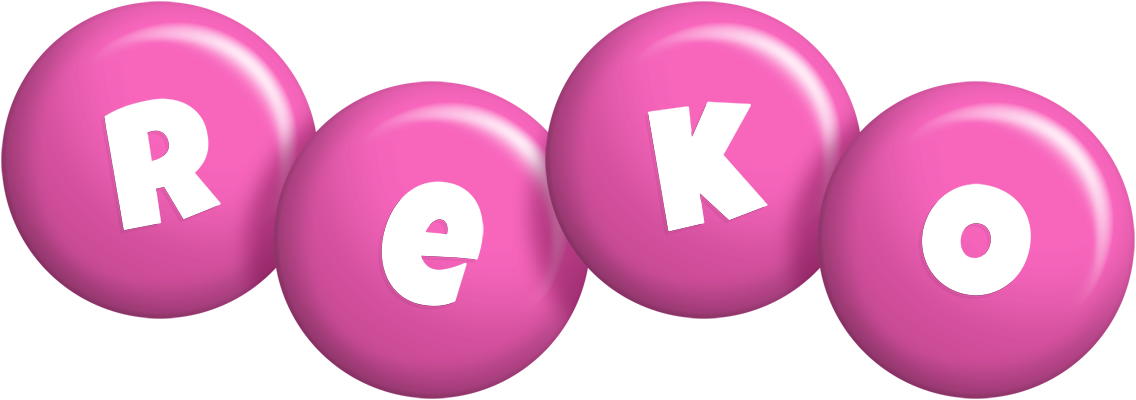 Reko candy-pink logo