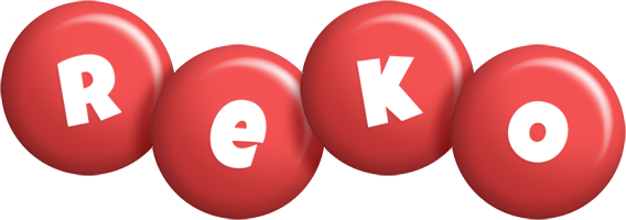 Reko candy-red logo