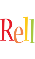 Rell birthday logo