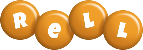 Rell candy-orange logo