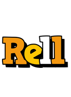 Rell cartoon logo