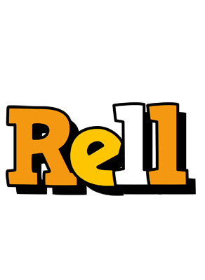 Rell cartoon logo